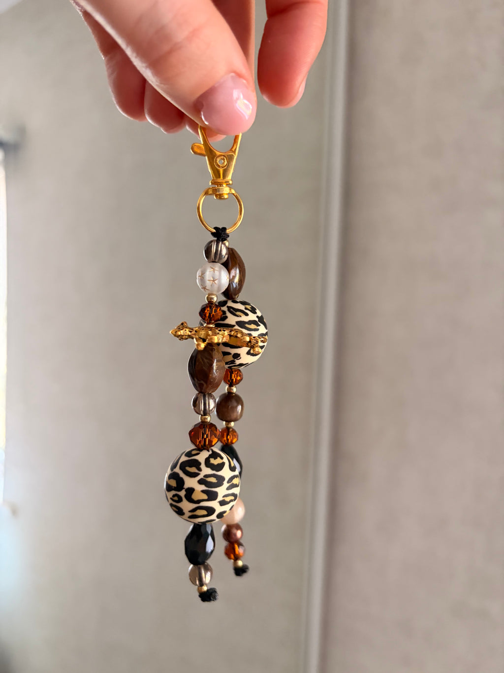 Leopard Keyring