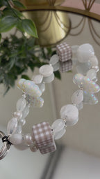 White Cloud Phone Charm