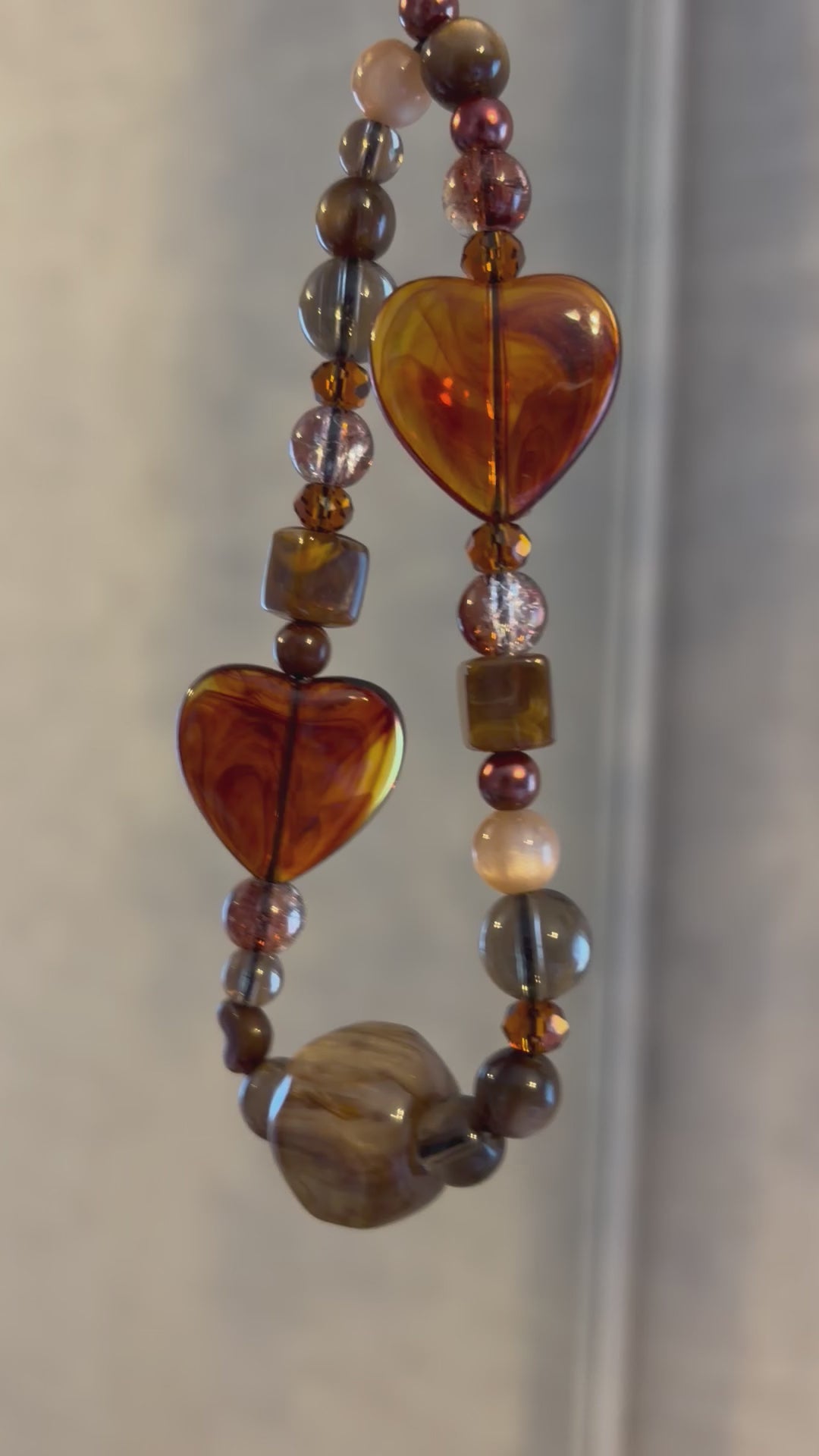 Chunky Brown Phone Charm